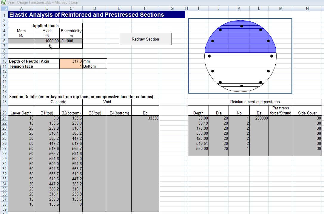 Reinforced Concrete Section Analysis – 3